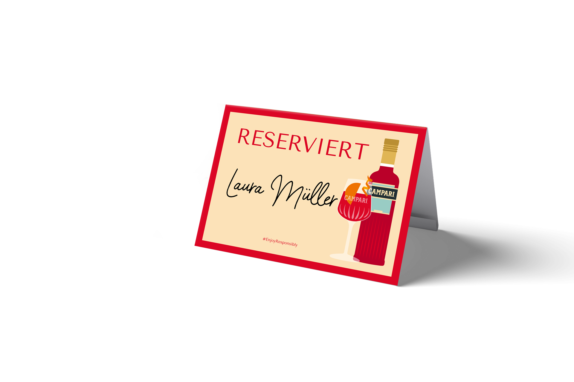 Reserved Table Signs